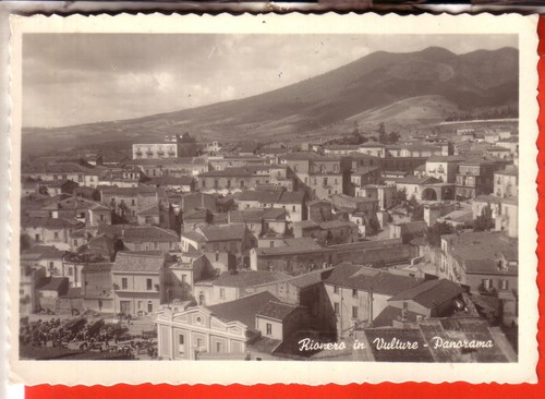 Cartolina rionero vulture - rionero, in