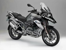 Kit Adesivi Spoiler Superiori BMW R 1200 GS 2013-2016 ADM-R1200GS-13-16-S BLACK
