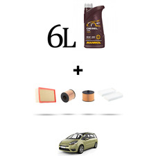 HOFFCAR Kit tagliando 4 FILTRI