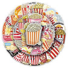 50 adesivi POPCORN adesivi