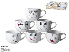 Set Servizio 6 Pezzi Tazze Mug