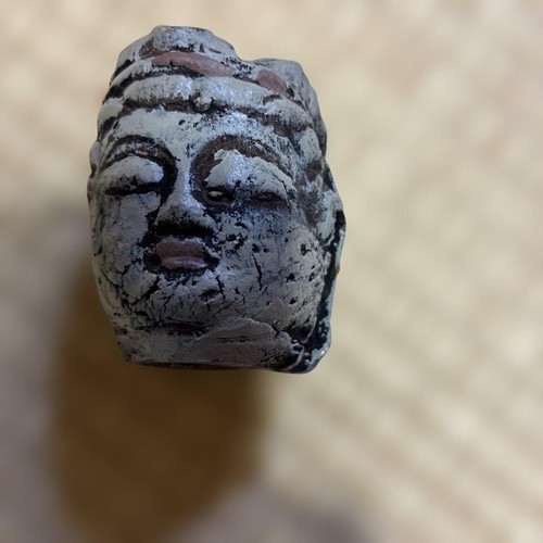 Statua buddha testa netsuke - testa,