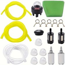 Kit 20 pezzi Guarnizioni filtri  tubi capucci per carburatore decepugliatore