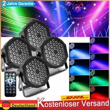 4x Faretto Multi-Color RGB PAR