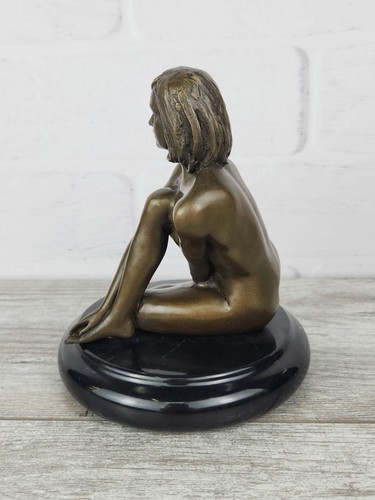 Statua bronzo donna scultura