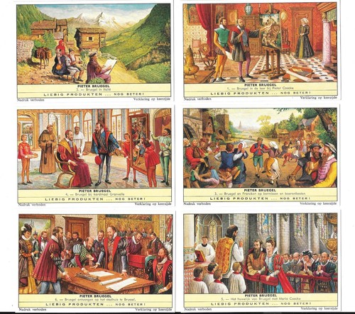 Liebig trade cards - liebig,