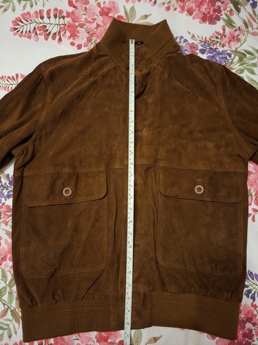 Bomber camoscio barone firenze - bomber,