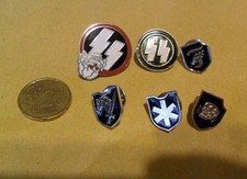 Spille pins tedesche di vari reparti ,lotto 6 pezzi