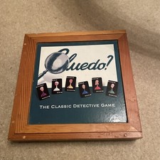 Scatola Legno Cluedo Nostalgia Giochi Parker Ottime Condizioni