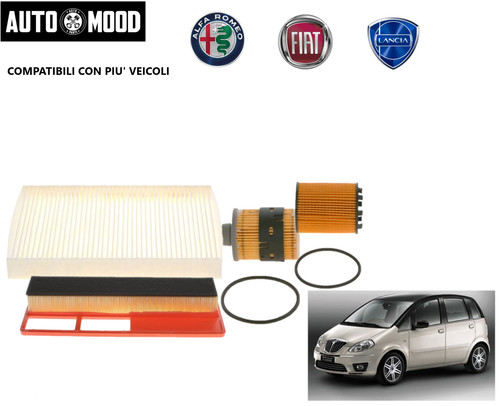 Kit filtri tagliando fiat - filtri,