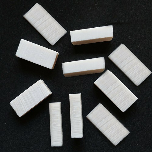 10x violino bianco osso - violino, nut