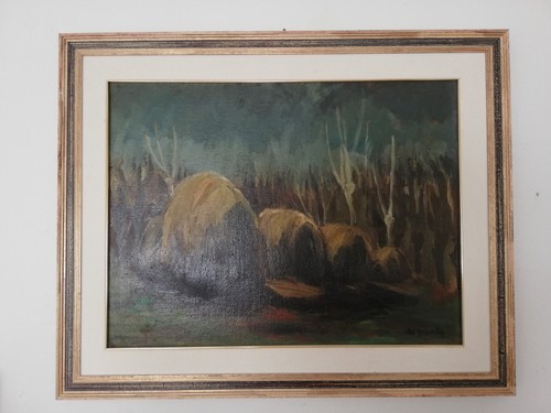 Quadro pittrice luigina - pittrice, "luigina