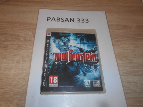 Ps3 wolfenstein pal - -,