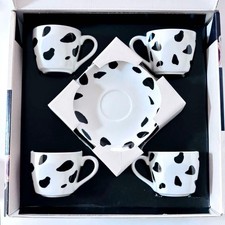 Set 4 piattini tazza