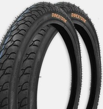 2 COPERTONI 20 X 1.75 NERO X BICICLETTA MTB BICI BMX CITY BIKE E BIKE 47 406