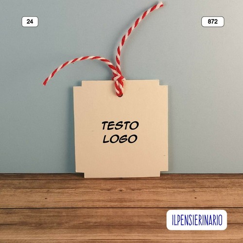 Cartellini personalizzati - 50,
