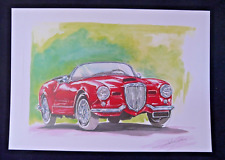 disegno stampa auto LANCIA