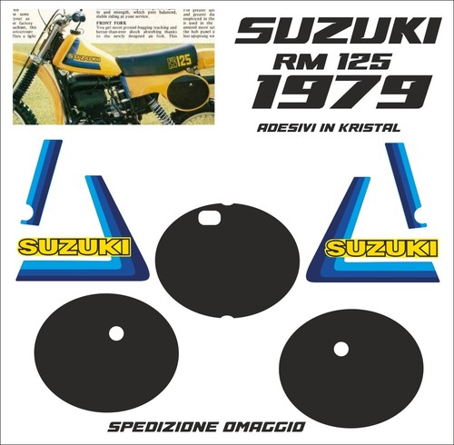Suzuki 125 cross 1979 - , rm