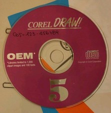 CD Corel Draw 5 OEM