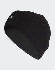  Adidas Cappello Berretto Hat Nero Unisex Woolie Beanie WIDE CUFF 