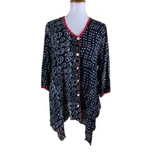 Camicetta lyng nera bianca - nera,