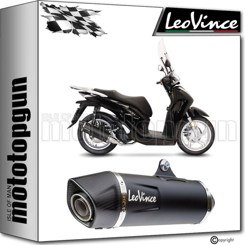 Leovince scarico completo nero - leovince,