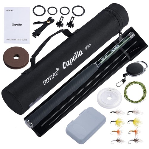 Goture tenkara rod set 6 - rod,