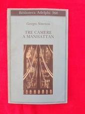 GEORGES SIMENON - TRE CAMERE A MANHATTAM - ADELPHI, 1998