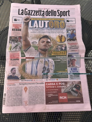 Giornale calcio luglio - giornale,