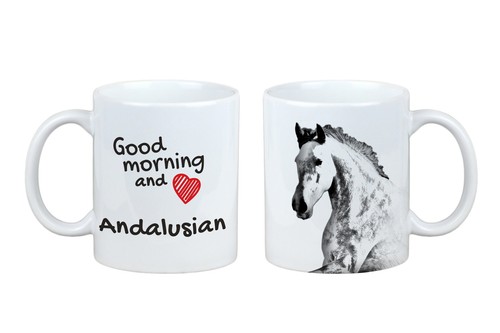 Andaluso tazza con - , cavallo