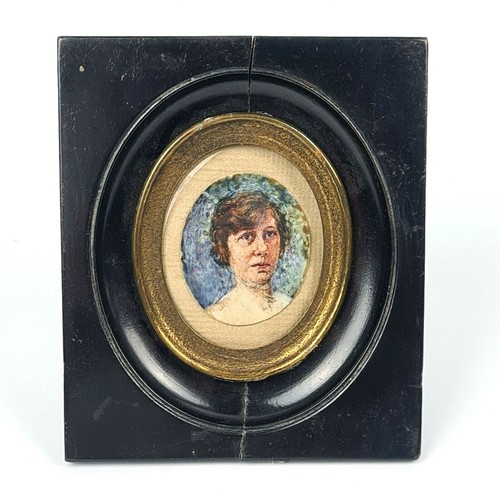 Portrait miniature dama - portrait,