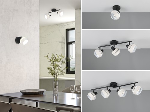 Faretto parete soffitto - parete,