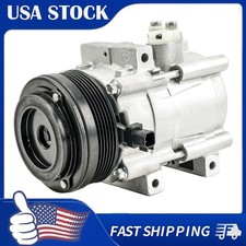 A/C Compressor with Clutch For