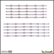 KIT 10 BARRE LED TV PER LG 55" 55LF652V 55LF652VZA 55LF652V-ZA