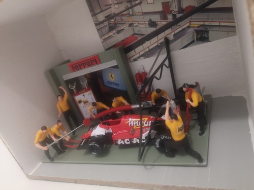 Diorama pitstop miniature - diorama,