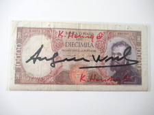 A. WARHOL/K.HARING: 10.000Lire