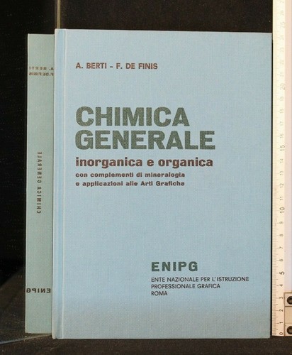 Chimica generale inorganica - chimica,