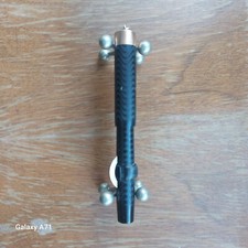 Stilografica vintage Conklin Crescent Filler Lady nera e oro anni '20 restaurata