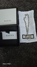 Bracciale Gucci GG in argento