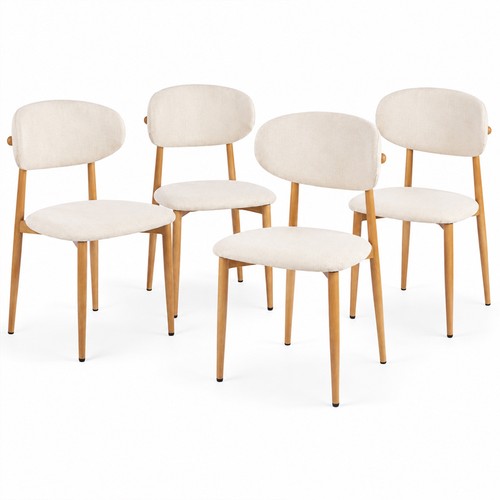 Set sedie pranzo con - 4, da