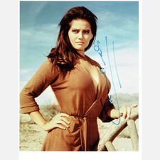 CLAUDIA CARDINALE autografo