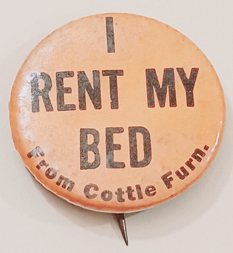 Spilla promozionale vintage