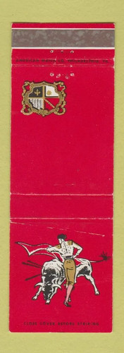 Copertina matchbook - copertina,