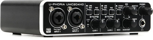 Behringer phoria umc204hd - behringer,