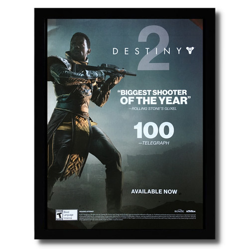 Pubblicità poster destiny - pubblicità/poster,