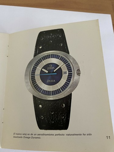 Vintage omega dynamic - dynamic, brochure
