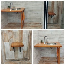 PIANO LEGNO teak 90X65 +