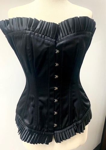 Nero corsetto sexy raso - corsetto,
