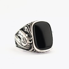 Uomo Argento Onice Cavallo