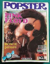 Popster n. 4/31 - Pink Floyd, Bowie Pittore, Poster Eagles